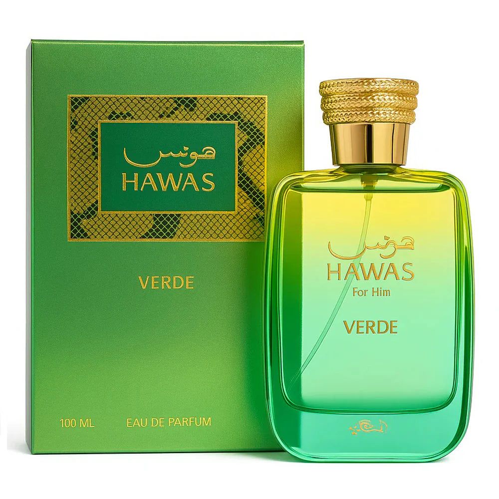 Rasasi Hawas Verde EDP Masculino 100ml